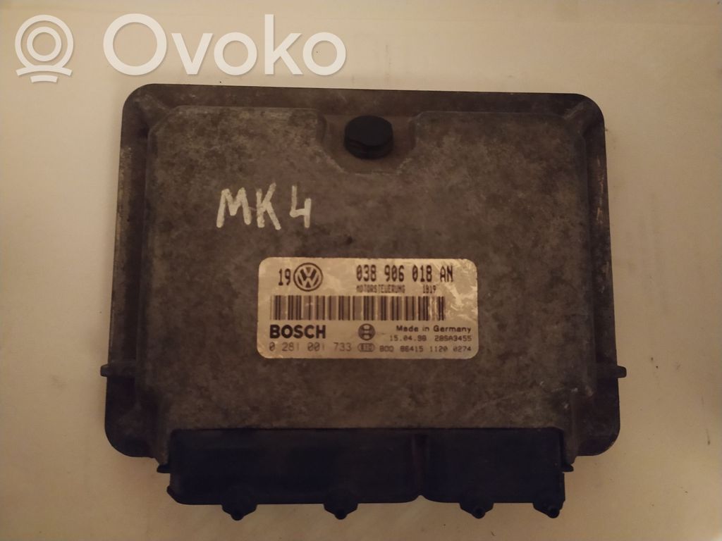 Volkswagen Golf IV Engine control unit/module 