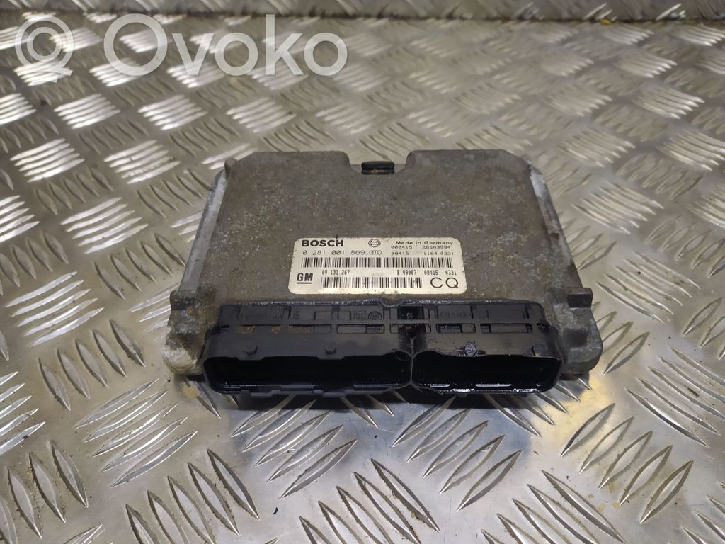 Engine control unit/module   0281001869,09133267,11840331