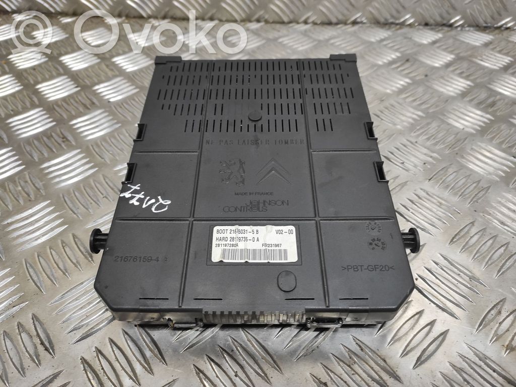 Peugeot 307 Comfort/convenience module 