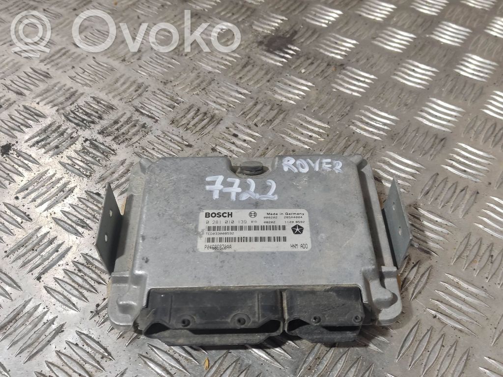 Engine control unit/module   P04686870AA,28SA4004,0281010139