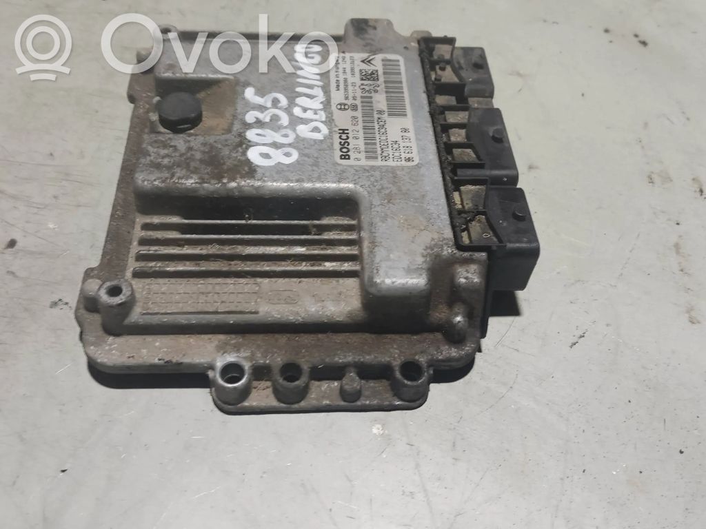 Engine control unit/module   9661813780,9653958980,0281012620