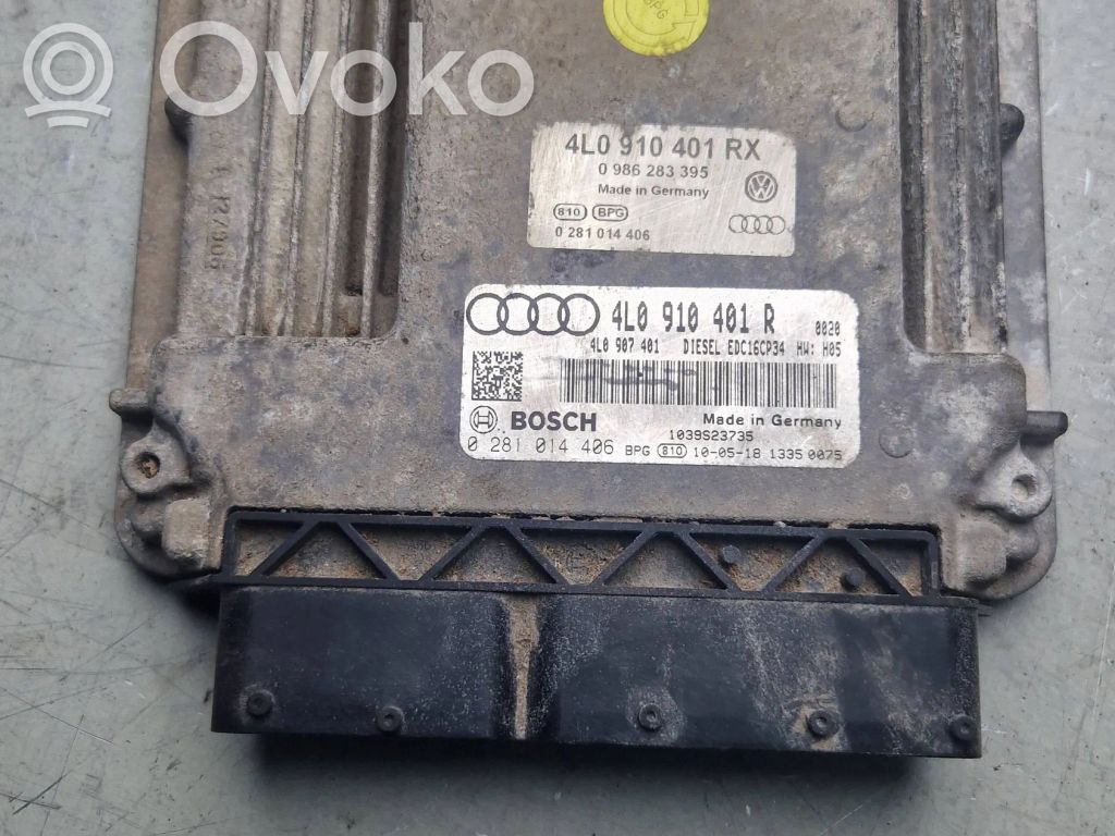 Engine control unit/module   4L0910401RX,4L0910401R,0281014406
