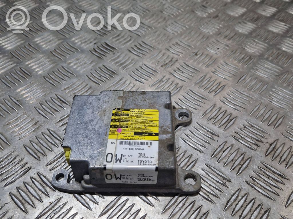 Toyota Yaris Airbag control unit/module 