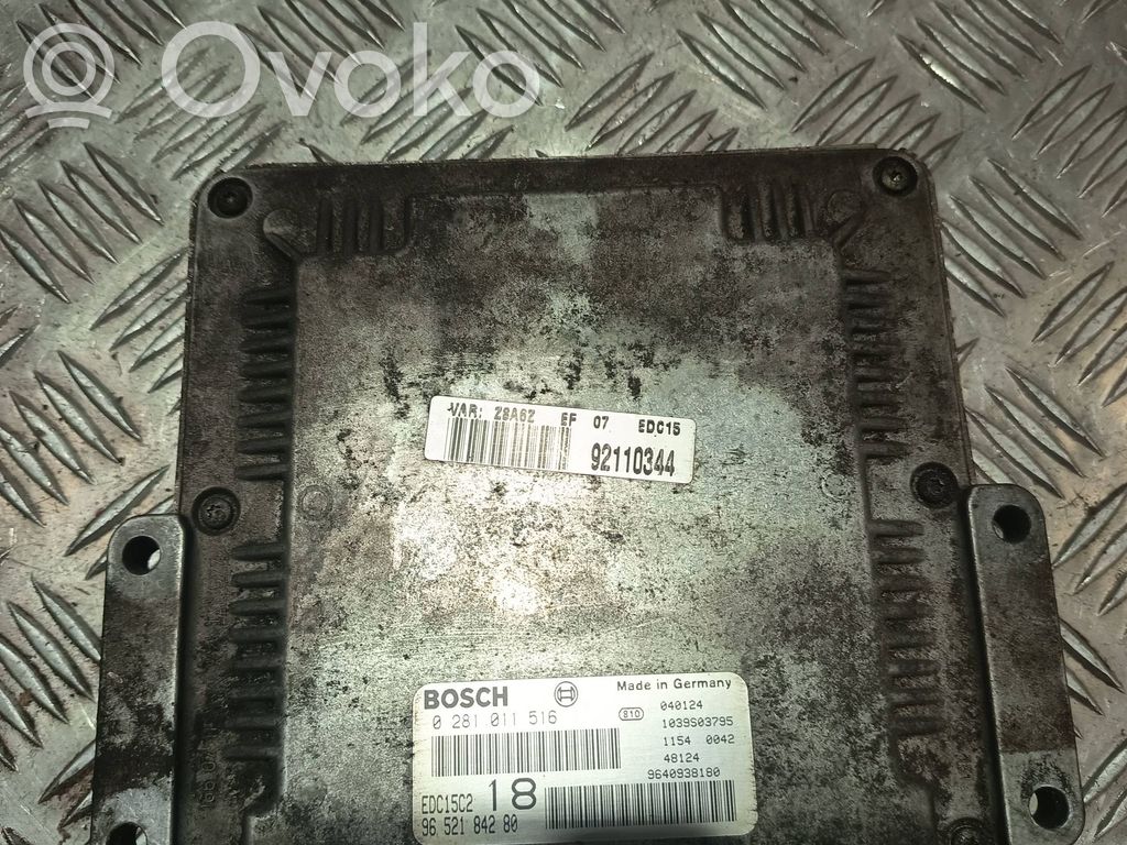 Peugeot 607 Engine control unit/module 