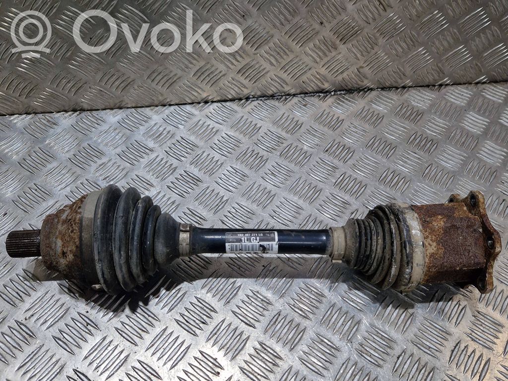 Volkswagen PASSAT B7 Eje de transmisión delantero 