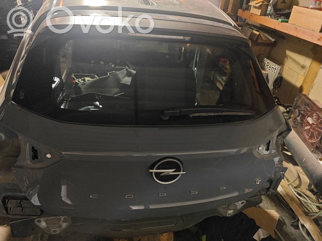 Opel Corsa F Tylna klapa bagażnika 