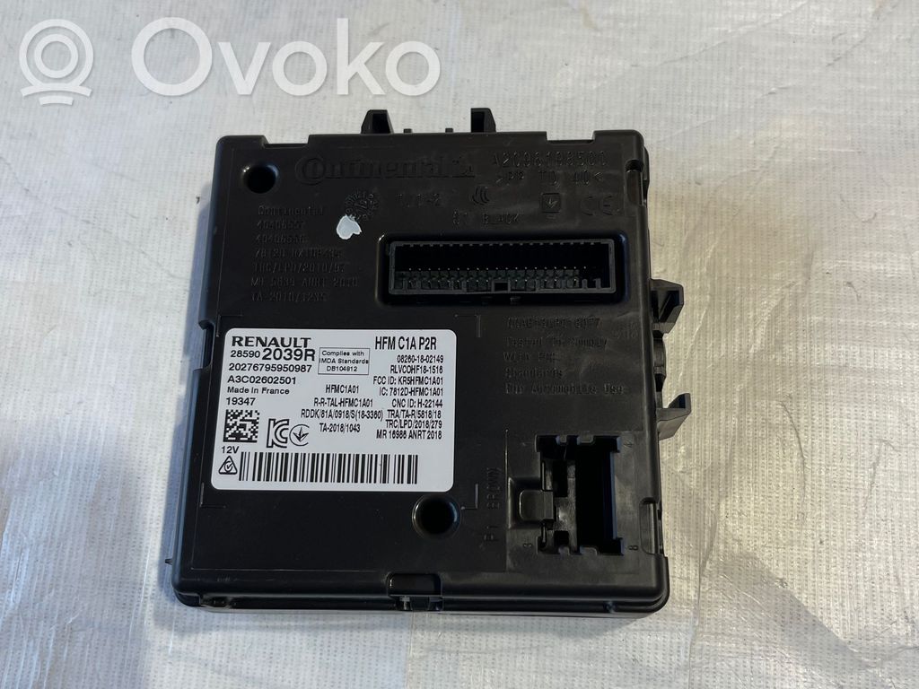 Renault Zoe Keyless go vadības bloks 