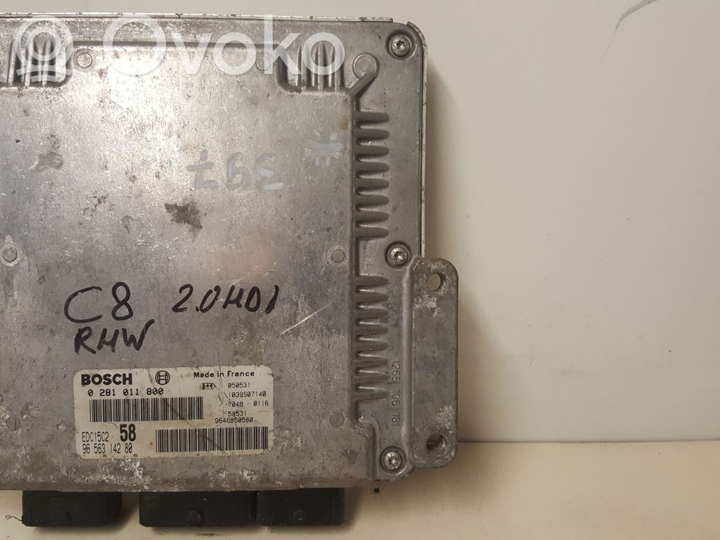 Citroen C8 Engine control unit/module 