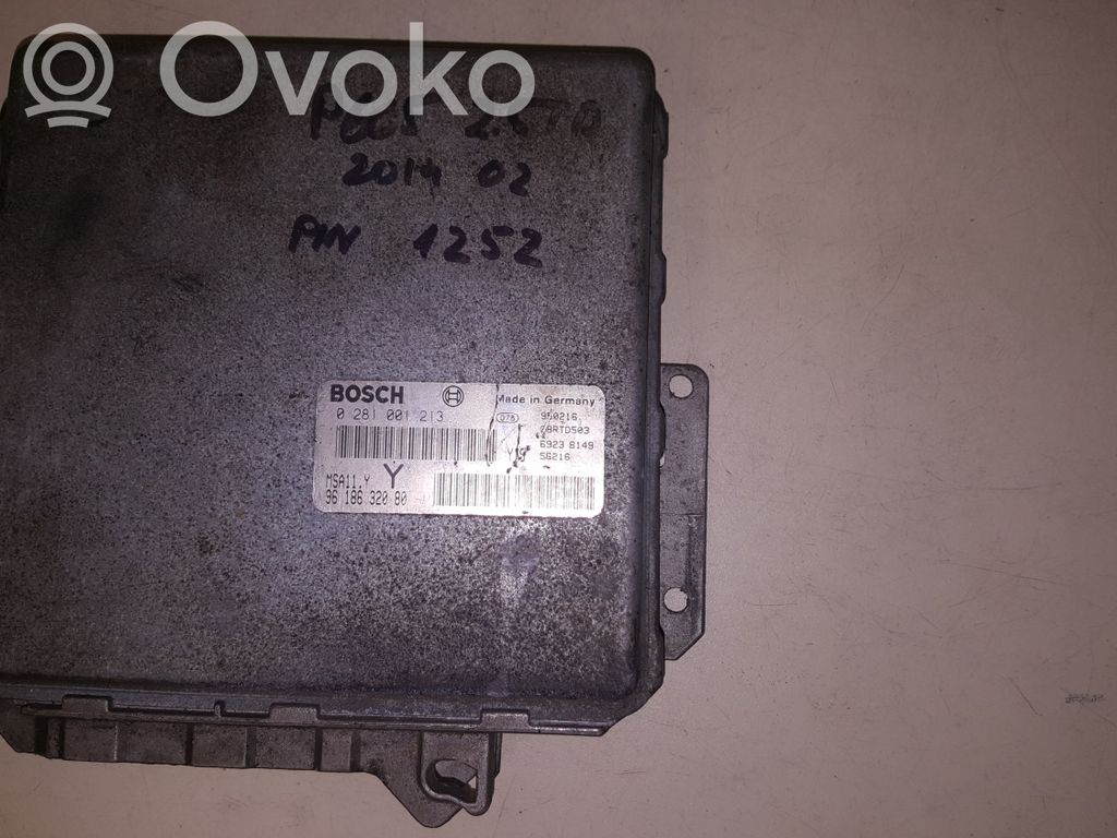 Peugeot 605 Engine control unit/module 