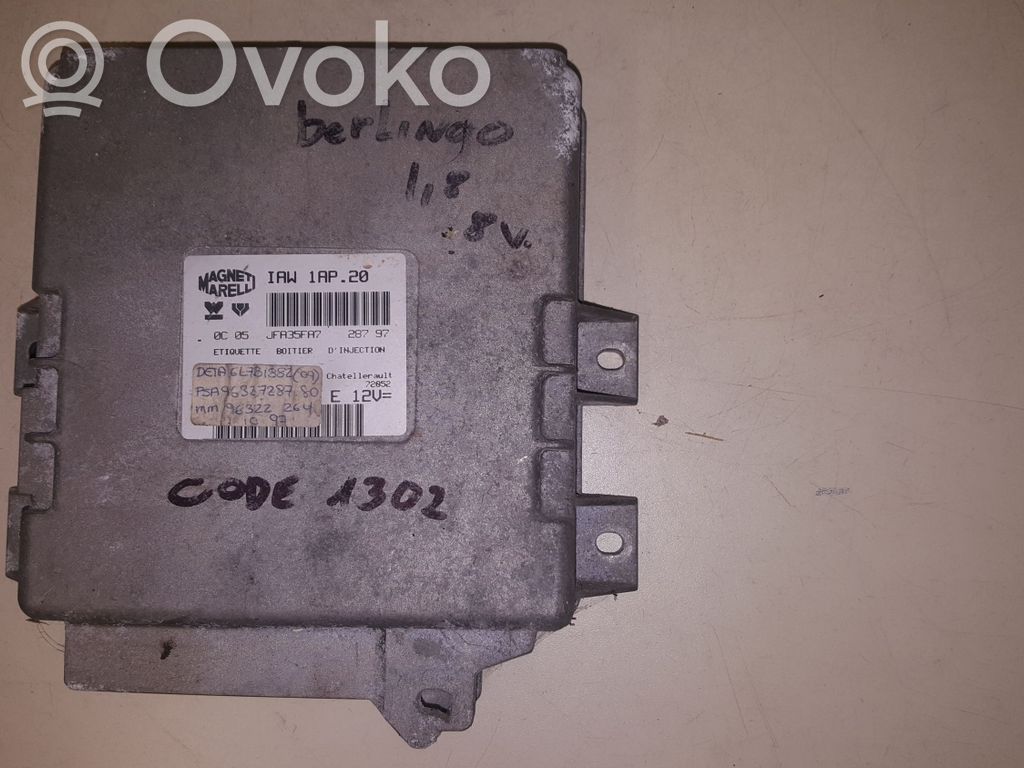 Citroen Berlingo Unitate/modul de control motor 