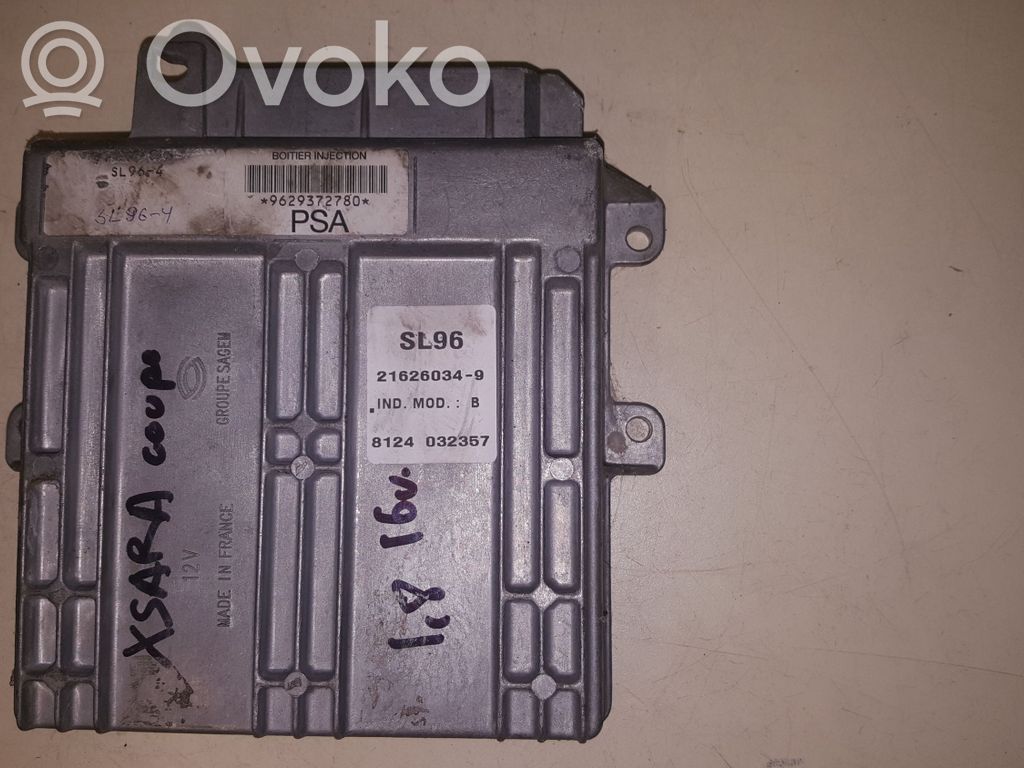 Engine control unit/module   9629372780,216260349,SL964B