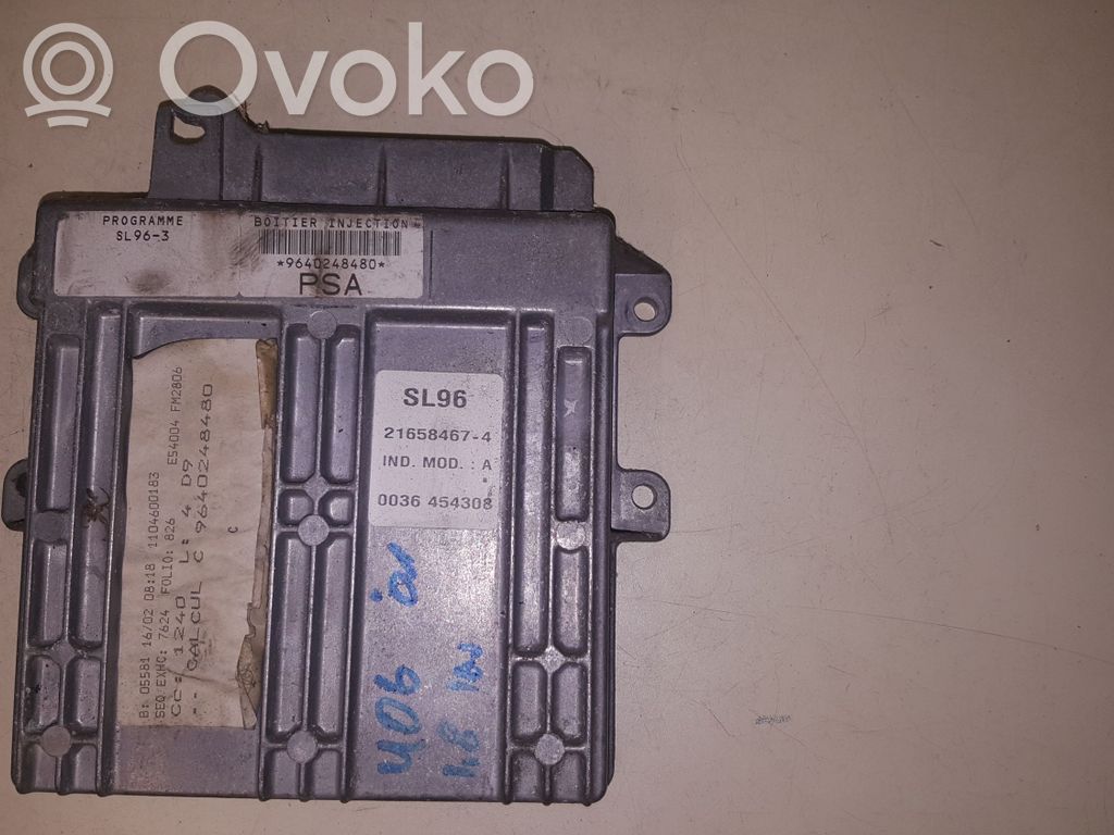 Peugeot 406 Engine control unit/module 