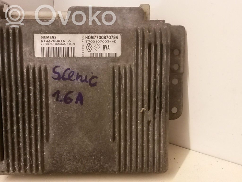 Renault Scenic I Engine control unit/module 