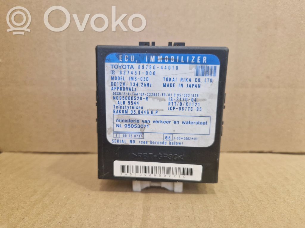 Toyota Picnic Immobilizer control unit/module 