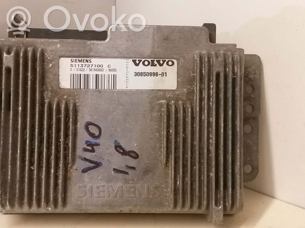 Volvo S40, V40 Engine control unit/module 