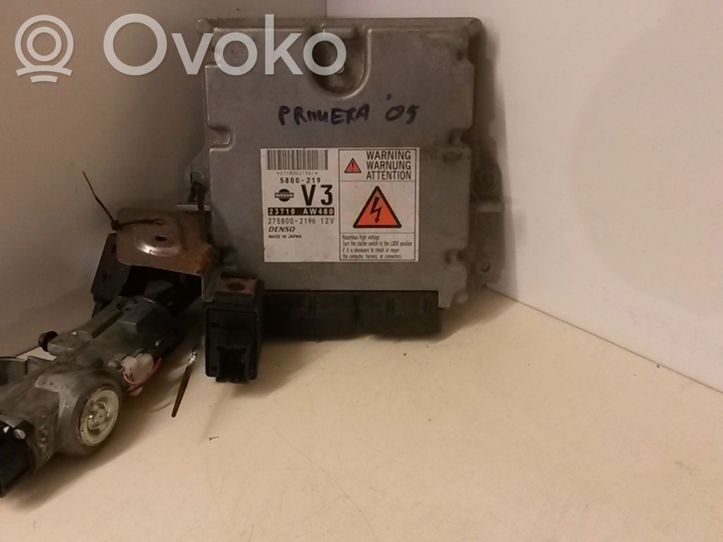 Nissan Primera Engine ECU kit and lock set 