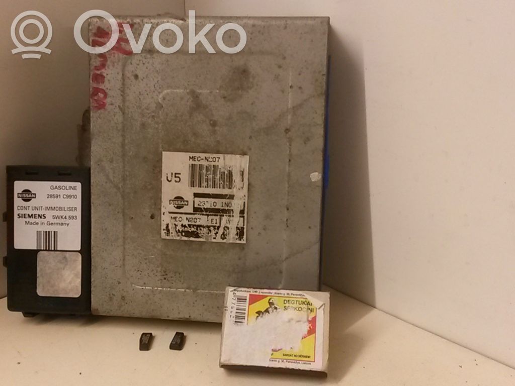 Nissan Almera Engine ECU kit and lock set 