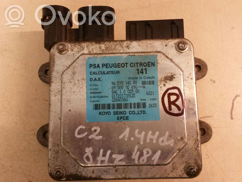 Power steering control unit/module   9659514180,6900000890,Q1T22173M1ZE