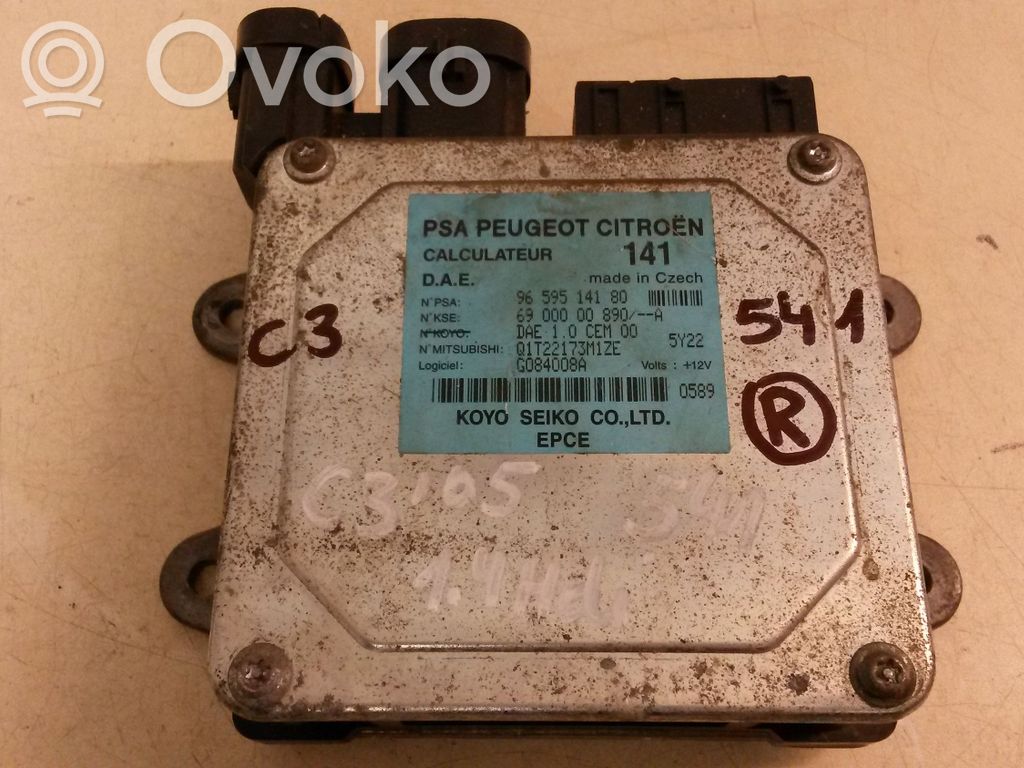 Power steering control unit/module   9659514180,6900000890,Q1T22173M1ZE