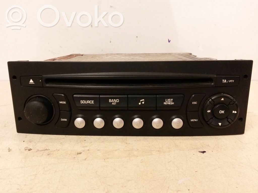 Citroen C2 Panel / Radioodtwarzacz CD/DVD/GPS 