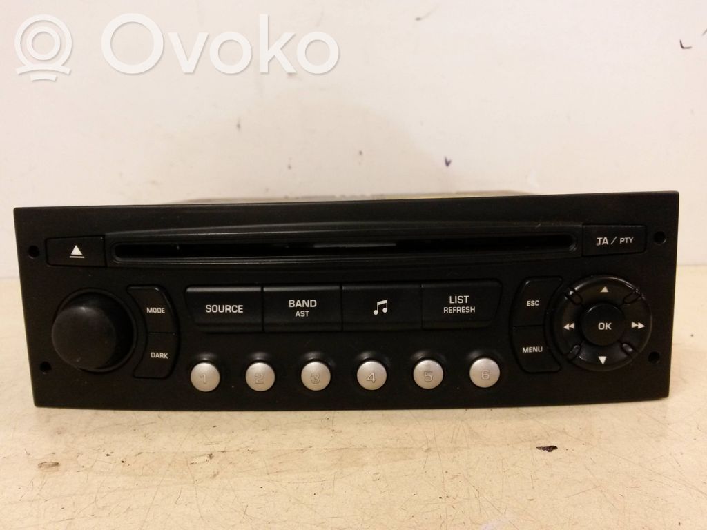 Citroen C4 I Panel / Radioodtwarzacz CD/DVD/GPS 