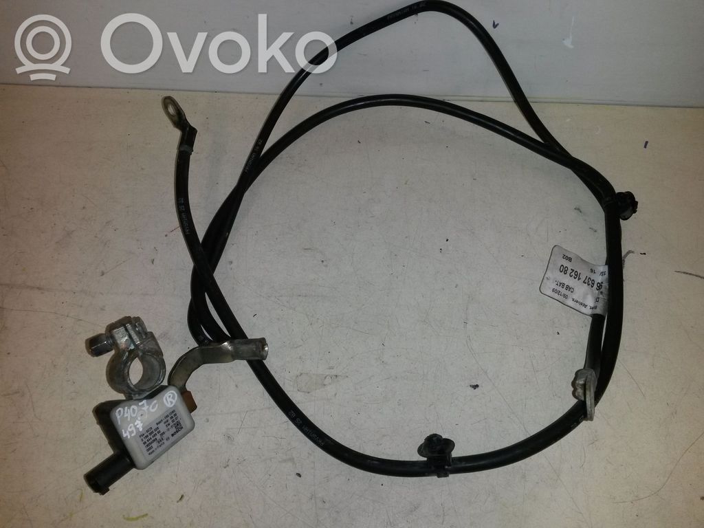 Peugeot 407 Cable negativo de tierra (batería) 