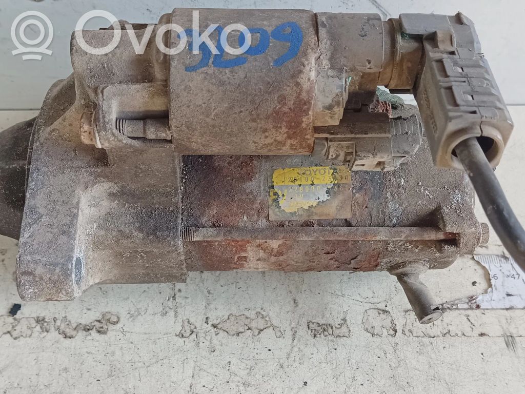 Toyota Yaris Starter motor 