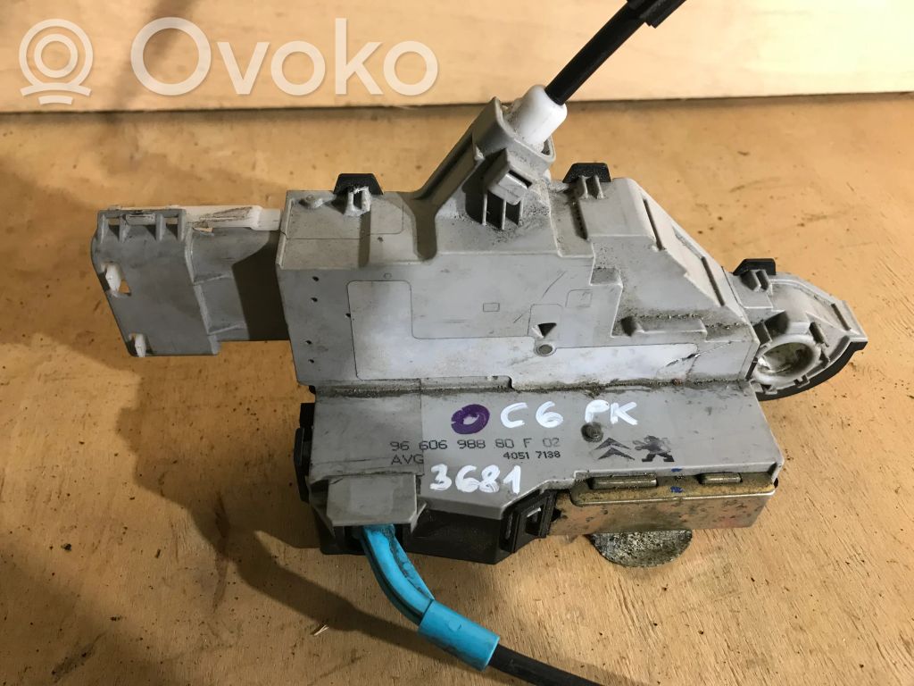 Citroen C6 Priekinė durų spyna 