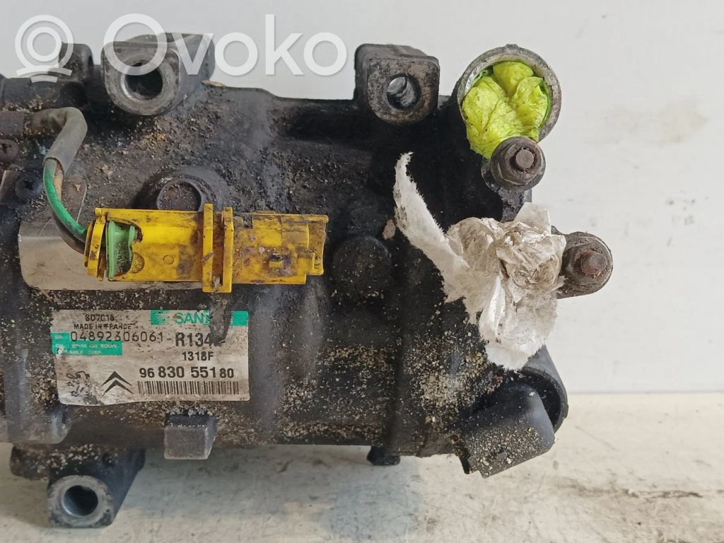 Peugeot 607 Air conditioning (A/C) compressor (pump) 