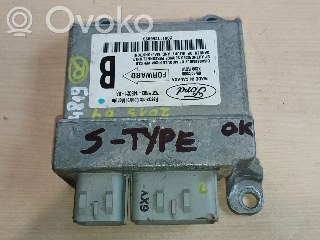 Jaguar S-Type Airbag control unit/module 