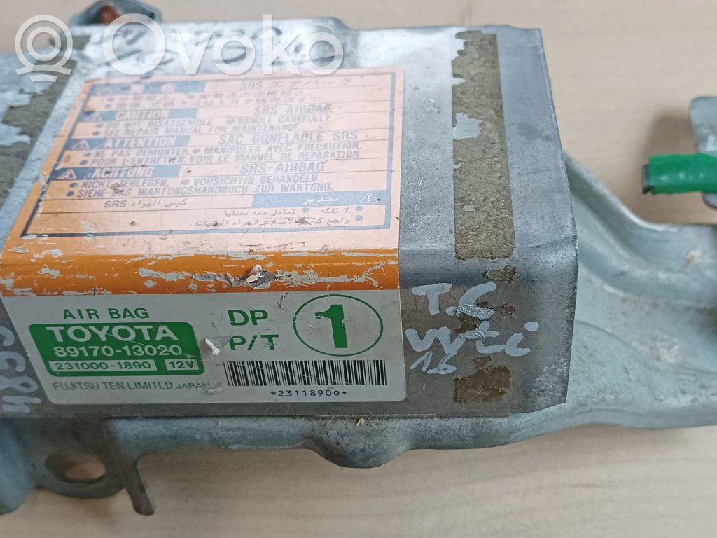 Toyota Corolla E110 Airbag control unit/module 