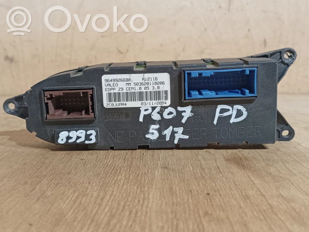 Peugeot 607 Door control unit/module 