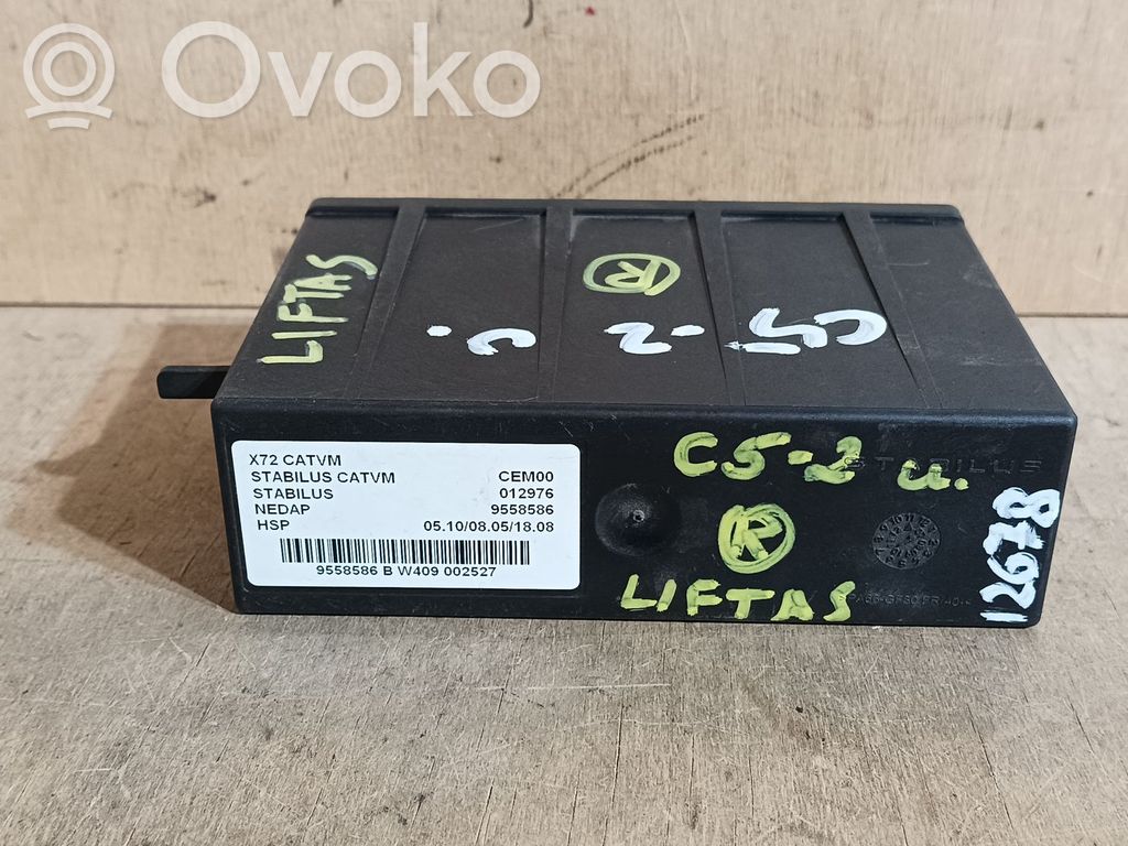 Citroen C5 Tailgate/trunk control unit/module 