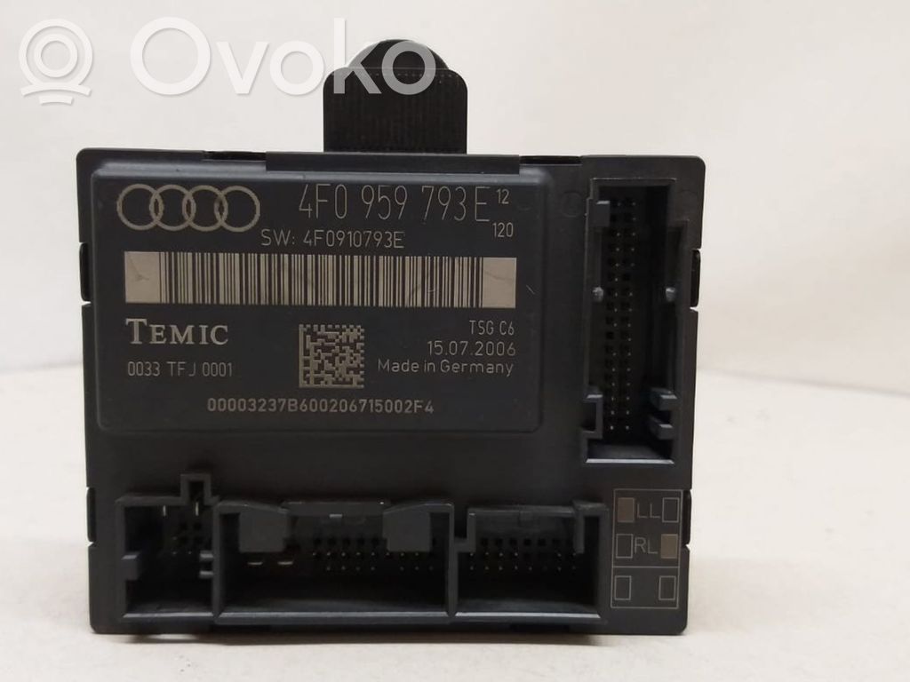 Unidad de control/módulo de la puerta   4F0959793E