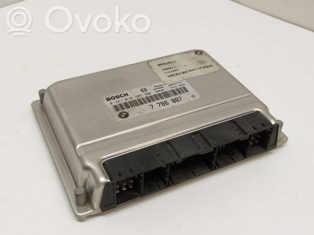 Engine control unit/module   7786887,0281010205