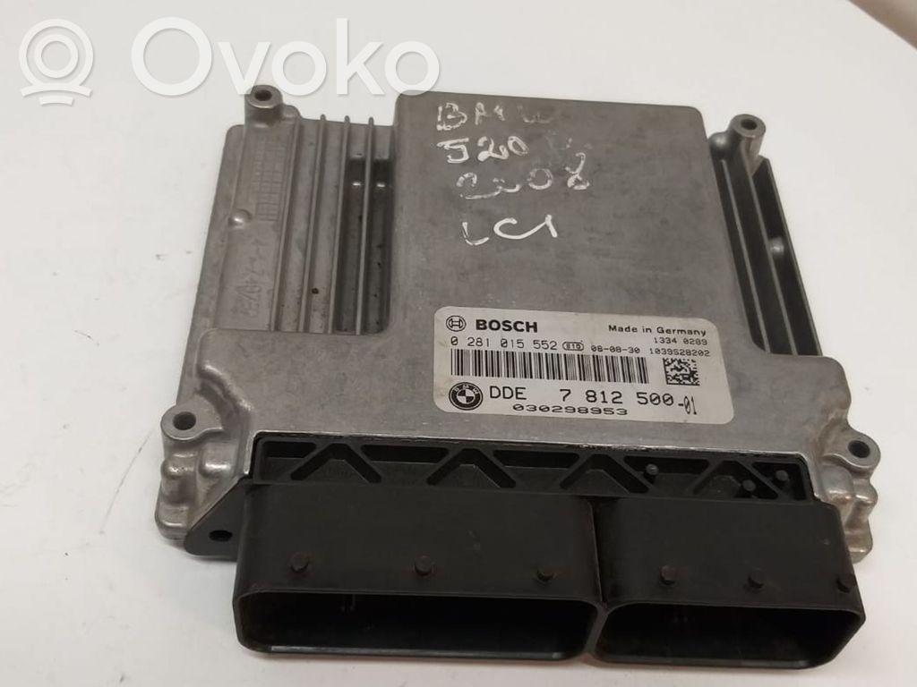 Engine control unit/module   0281015552,7812500