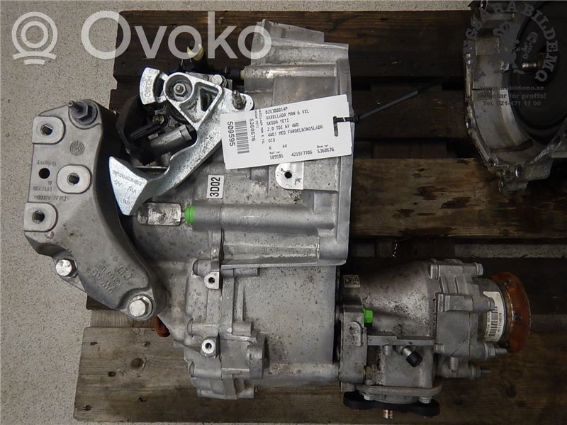 Skoda Yeti (5L) Manualna 6-biegowa skrzynia biegów 