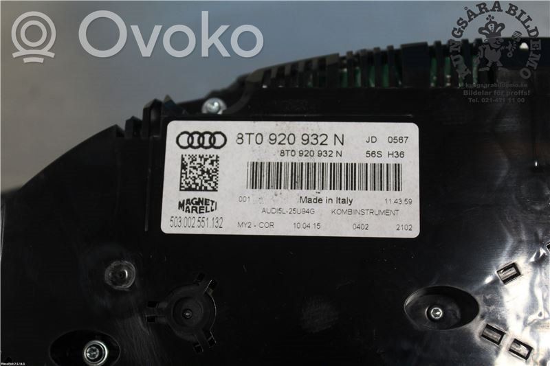 Audi A5 8T 8F Licznik / Prędkościomierz 