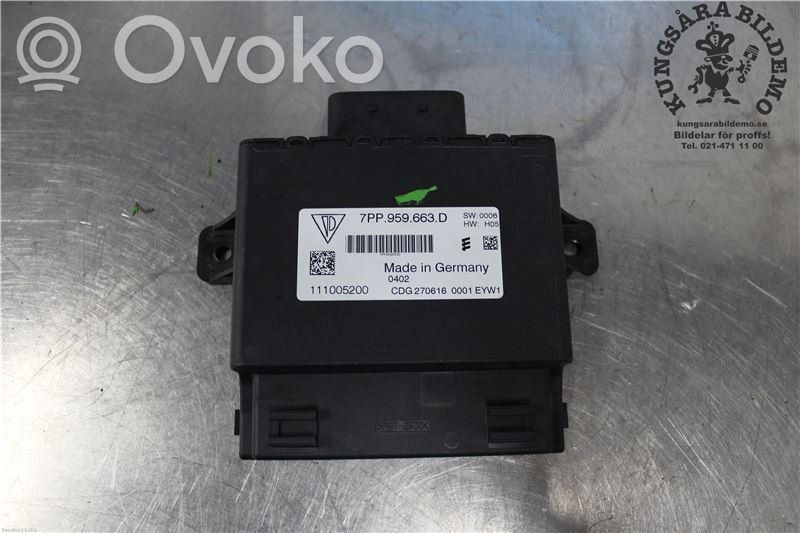 Autres unités de commande / modules   7PP959663D,7PP959663D,7PP959663D