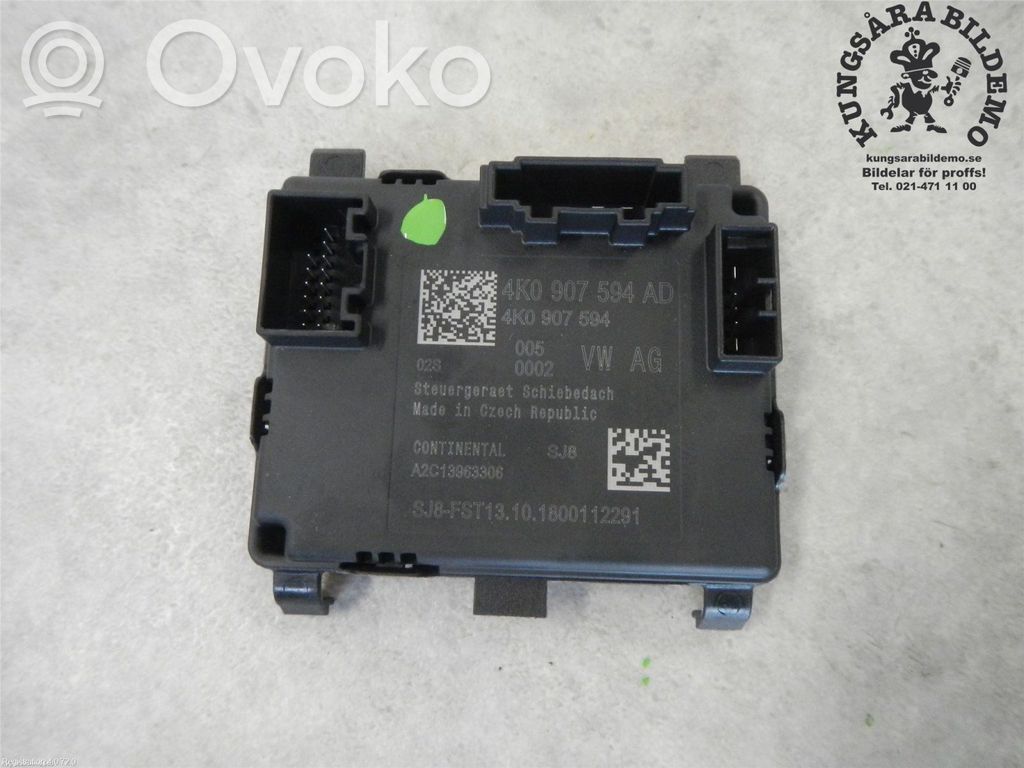 Porsche Panamera (970) Sunroof control unit/module 