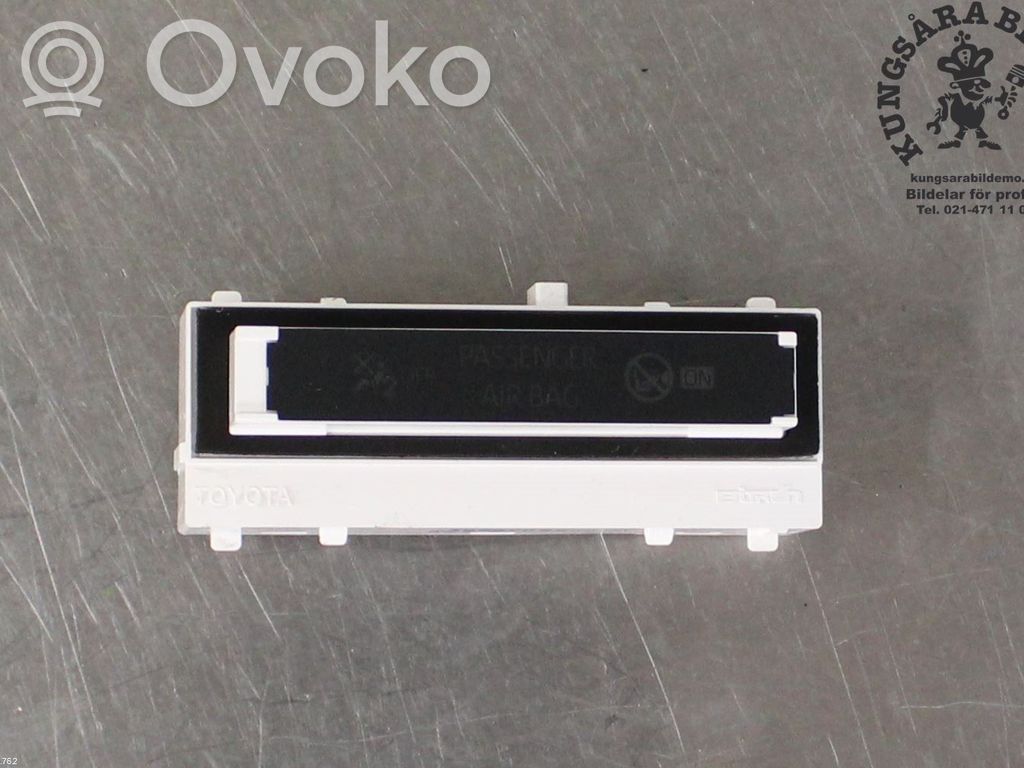Toyota Corolla E210 E21 Passenger airbag on/off switch 