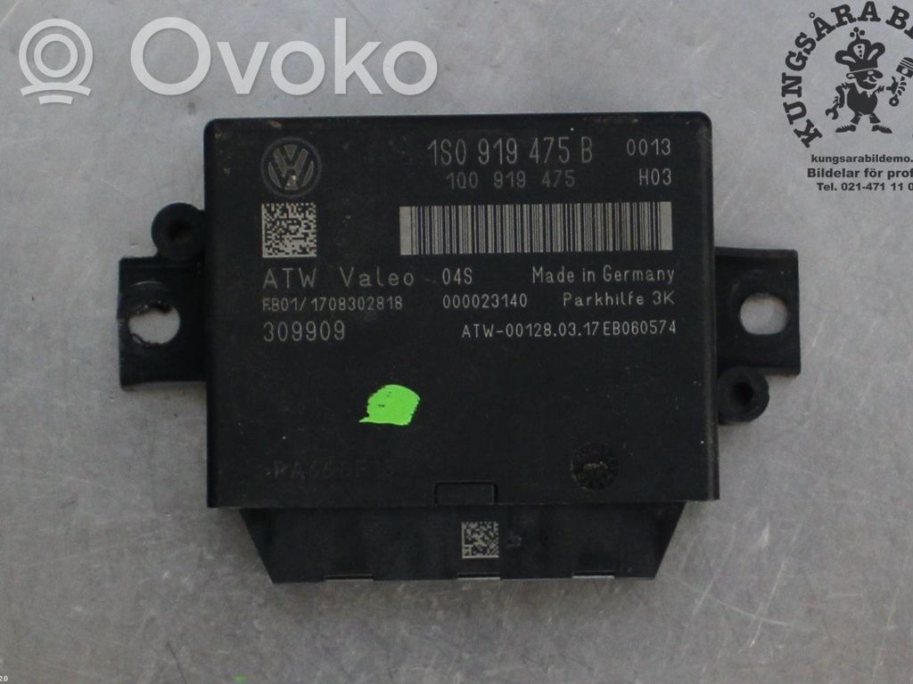 Skoda Citigo Unidad de control/módulo PDC de aparcamiento 