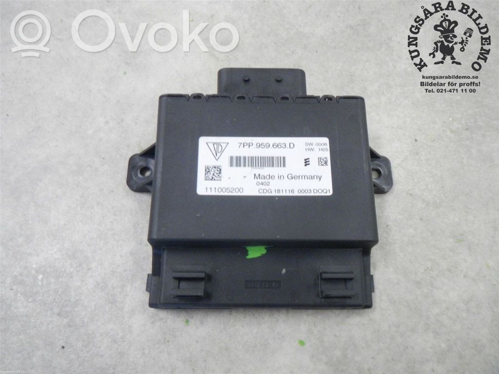 Module de commande marche/arrêt   7PP959663D