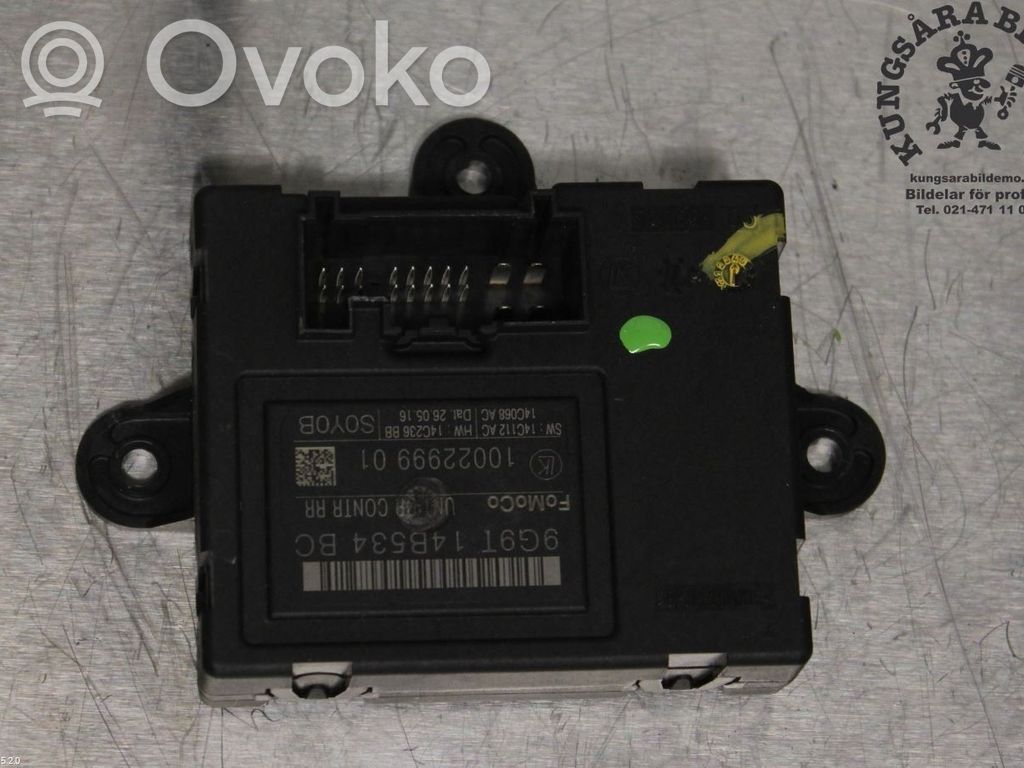 Door control unit/module   31318368,9G9T14B534BC,9G9T14B534BC