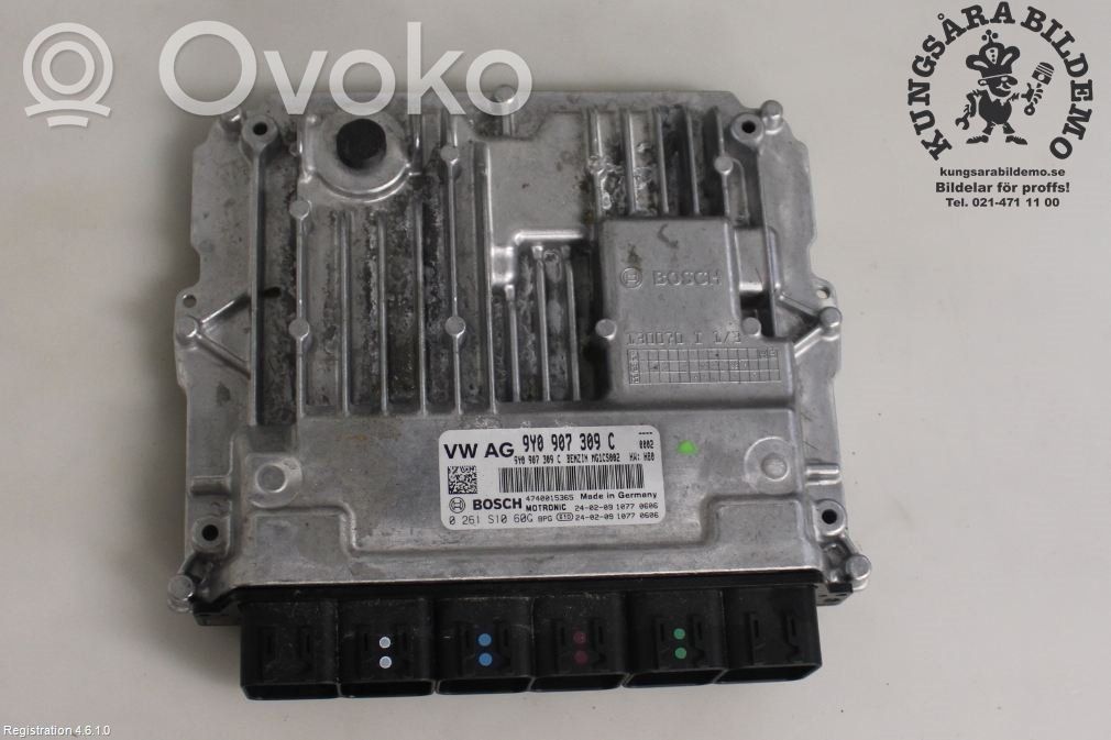 Unité de commande / module d'injection   9Y0907309C,9Y0907309C,9Y0907309C