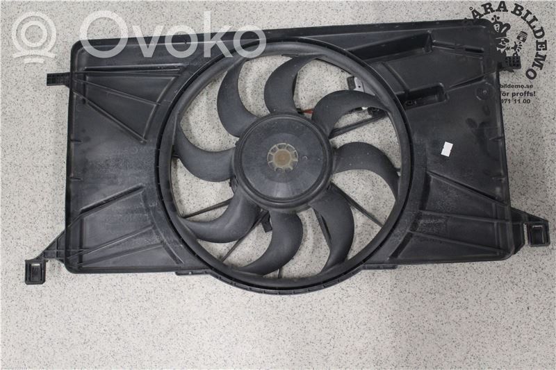 Ford Focus Electric radiator cooling fan 