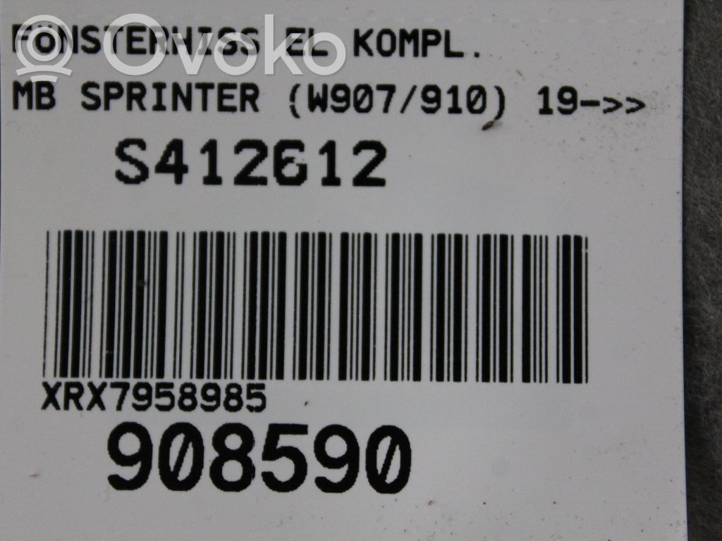 Mercedes-Benz Sprinter W907 W910 Alzacristalli della portiera anteriore con motorino