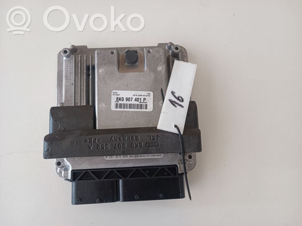 Unidad de control/módulo del motor   8K0907401P