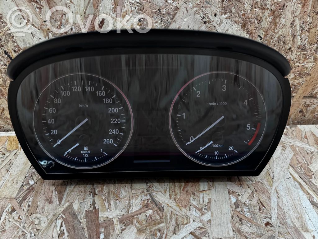 BMW 3 E90 E91 Speedometer (instrument cluster) 
