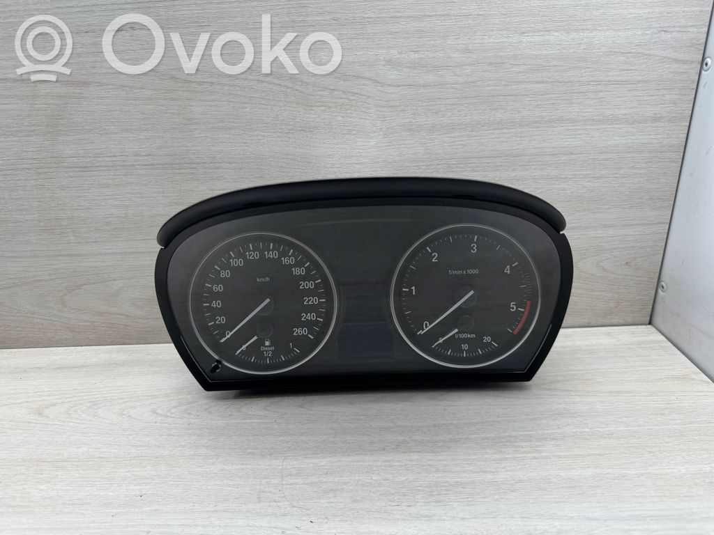 BMW 3 E90 E91 Speedometer (instrument cluster) 